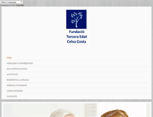 Tablet Screenshot of fundaciocelsocosta.com